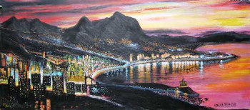 Named contemporary work « BAIE RIO », Made by EDWARD