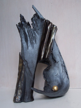 Named contemporary work « La porte des Enfers », Made by MANGO