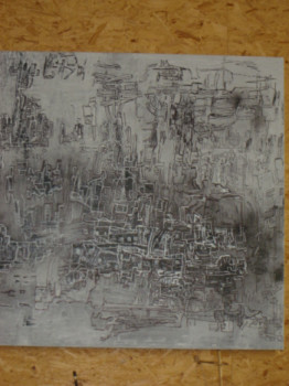 Named contemporary work « paysage pariétal », Made by MARIE-JOSEPHE BAYï