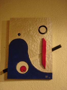 Named contemporary work « rectangle », Made by PHILIPPE FERNANDES