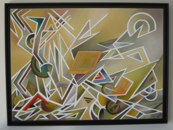 Named contemporary work « LABYRINTHE », Made by BELLEC MICHELLE 