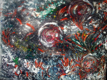 Named contemporary work « EFFERVESCENCE », Made by MYO