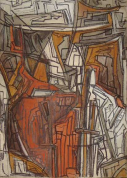 Named contemporary work « camouflage », Made by MARIE-JOSEPHE BAYï