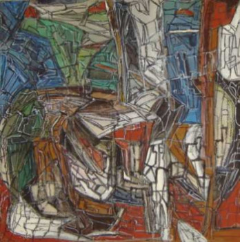 Named contemporary work « paysage étouffant », Made by MARIE-JOSEPHE BAYï