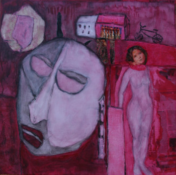 Named contemporary work « Obsédé sexuel,affirmatif », Made by ALAIN BERTHAUD