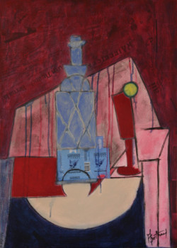 Named contemporary work « Nature morte de Picasso », Made by ALAIN BERTHAUD