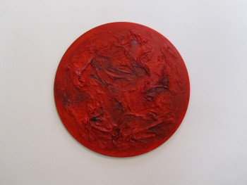 Named contemporary work « Desidera Rouge 2 », Made by MARIA A. LISTUR