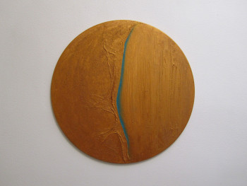 Named contemporary work « Desidera Or 2 », Made by MARIA A. LISTUR