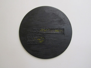 Named contemporary work « Sidera Noire 2 », Made by MARIA A. LISTUR