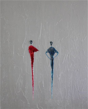 Named contemporary work « Personnage 30- », Made by ANNE SOPHIE VIEREN