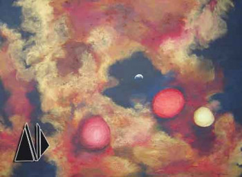 Named contemporary work « Espace », Made by ATALANTE