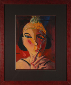 Named contemporary work « La nana », Made by HERVé BELLO