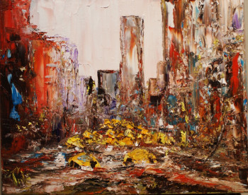 Named contemporary work « MANHATTAN AVENUE », Made by PATE