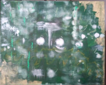 Named contemporary work « brume verte », Made by TALINE