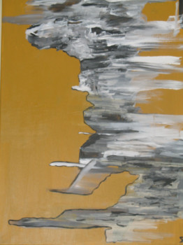 Named contemporary work « desert wind », Made by STANISLAS REITZ