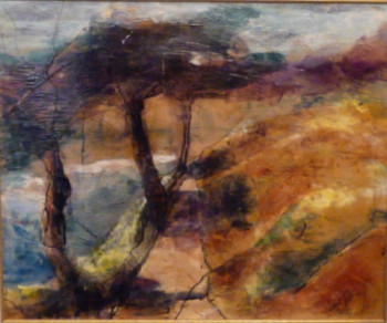 Named contemporary work « Chemin des douaniers », Made by JEAN-LOUIS PATRICE