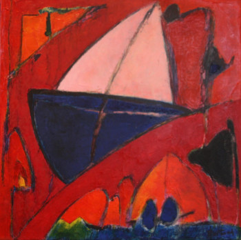 Named contemporary work « Larguez les amarres », Made by ALAIN BERTHAUD