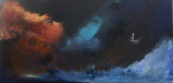 Contemporary work named « Avant l'orage », Created by TCHARTILOGLOU FRANCOISE