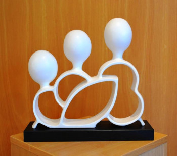 Named contemporary work « PEOPLE 1 », Made by RG