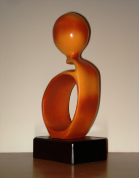 Named contemporary work « EQUILIBRE  », Made by RG