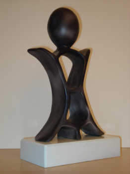 Named contemporary work « THE ANGEL OF THE WORLD », Made by RG