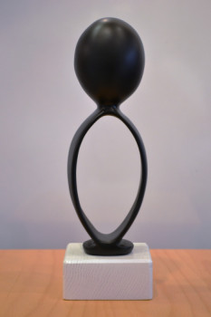 Named contemporary work « EQUILIBRE II' », Made by RG