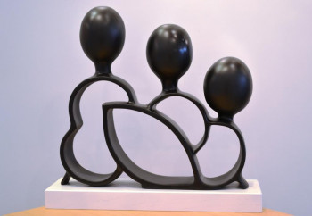 Named contemporary work « PEOPLE  II », Made by RG