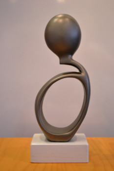 Named contemporary work « EQUILIBRE III 3 », Made by RG