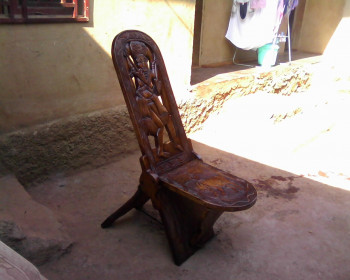 Named contemporary work « chaise à manger », Made by SOULEMANE