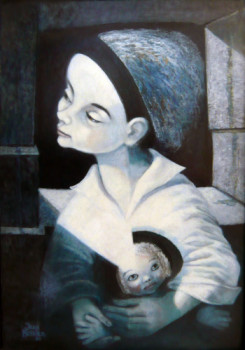 Contemporary work named « la poupée », Created by JEAN MOSNIER