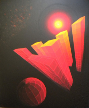 Named contemporary work « STAR STRIKE », Made by PATRICIA POTIRON