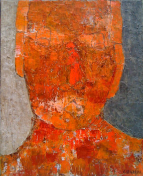 Named contemporary work « Portrait XIV », Made by WALTER CIANDRINI