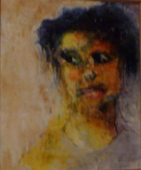 Named contemporary work « Aziz », Made by JEAN-LOUIS PATRICE
