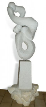 Named contemporary work « Flower peace 2 », Made by ZOABUC