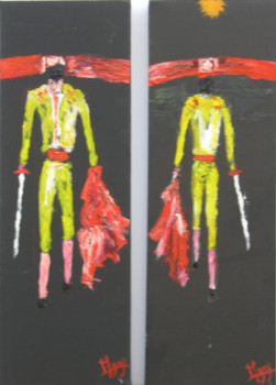 Named contemporary work « Torero », Made by MICHEL GAY