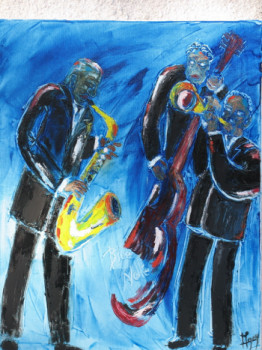 Named contemporary work « Jazz band », Made by MICHEL GAY