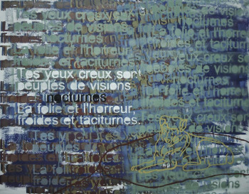 Named contemporary work « Le chien de Philippe », Made by VICKY PIAZZALONGA