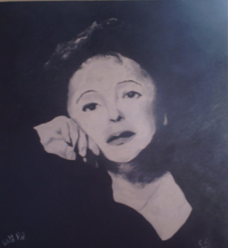 Named contemporary work «  Edith Piaf », Made by CHRISTIANEG