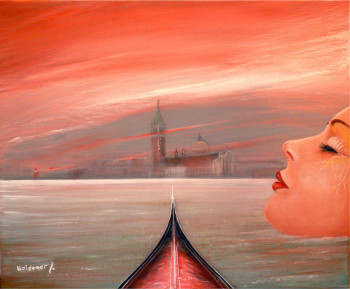 Named contemporary work « A n'avoir que toi d'horizon », Made by WALDEMAR NOBRE