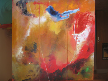 Named contemporary work « Peinture 2437 », Made by JEANNE-CéLINA MARTINET