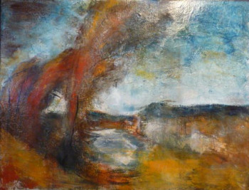 Named contemporary work « Estuaire », Made by JEAN-LOUIS PATRICE