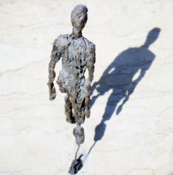 Named contemporary work « L'homme qui marche - 1969 », Made by DOMINIQUE DUPONT DARTEVELLE