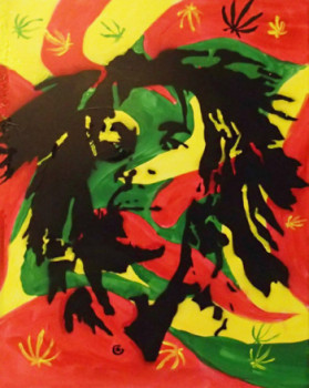 Named contemporary work « bob marley », Made by KILLIAN