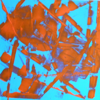 Named contemporary work « Trafics amoureux 4 », Made by C.S.