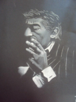 Named contemporary work « Gainsbourg », Made by BRUNOCREM