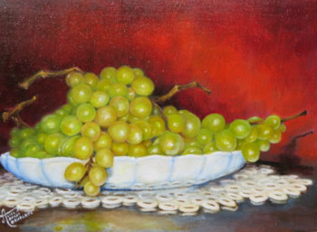 Named contemporary work « Le raisin italien », Made by ALICE DENAT-BOURGADE