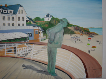 Named contemporary work « Mr HULOT », Made by QUEM