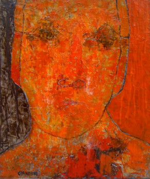 Named contemporary work « Portrait IV », Made by WALTER CIANDRINI