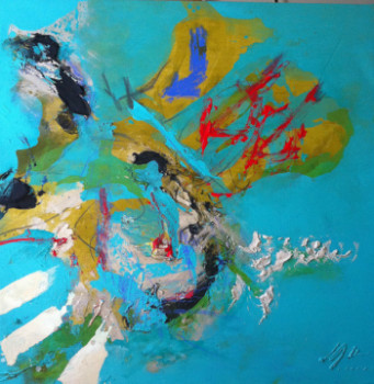 Named contemporary work « Oceanica », Made by LEO GODOY MüHSAM