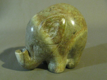 Named contemporary work « Eléphant », Made by ANKIGAIA